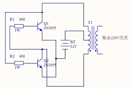 12v轉220v逆變器電路