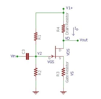 結型場效應管偏置方式