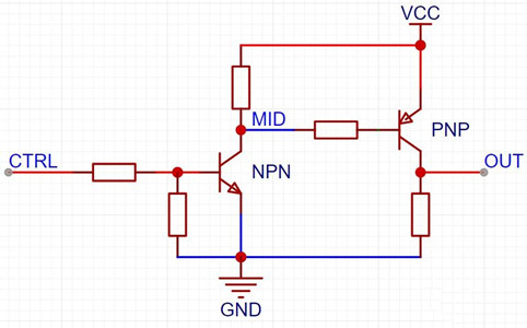小電壓控制大電壓開關電路圖