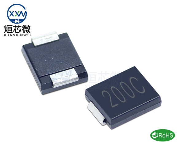 1.5SMC200CA參數,TVS二極管1.5SMC200CA瞬態(tài)抑制二極管