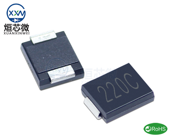 1.5SMC220CA參數,TVS二極管1.5SMC220CA瞬態(tài)抑制二極管