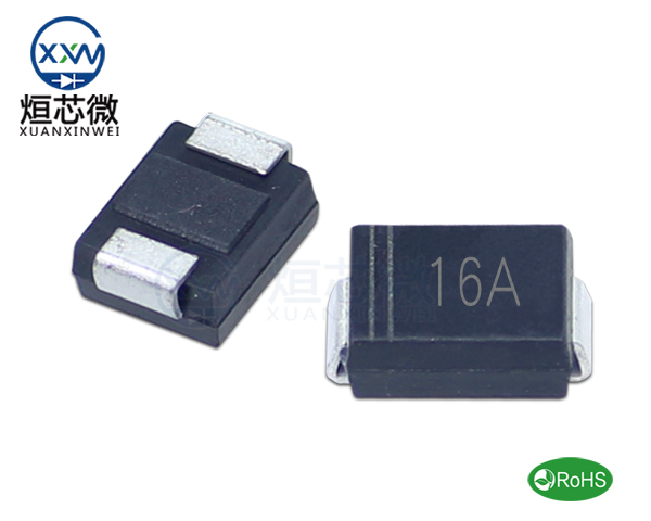 P6SMB16A參數(shù),TVS二極管P6SMB16A瞬態(tài)(變)抑制二極管